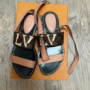Authentic Louis Vuitton sandals
